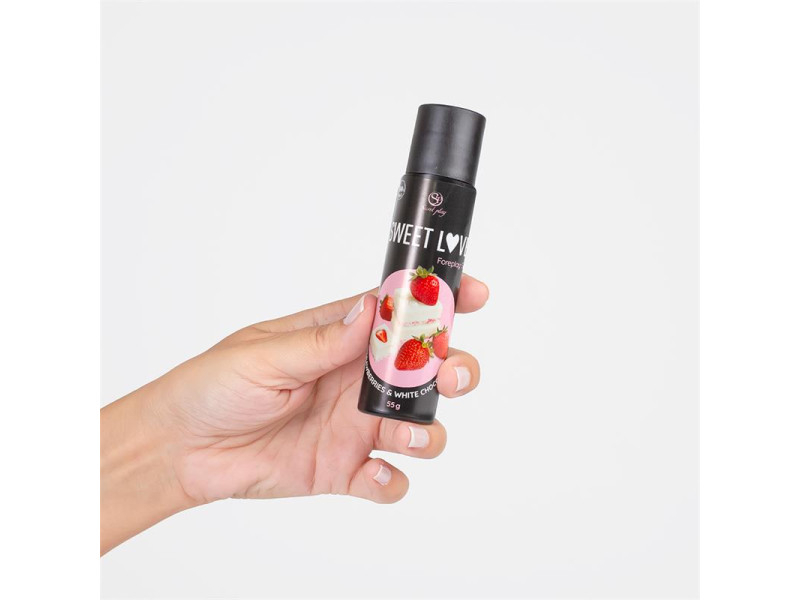 Sweet Love Lubricante Fresa Chocolate Blanco 60 ml