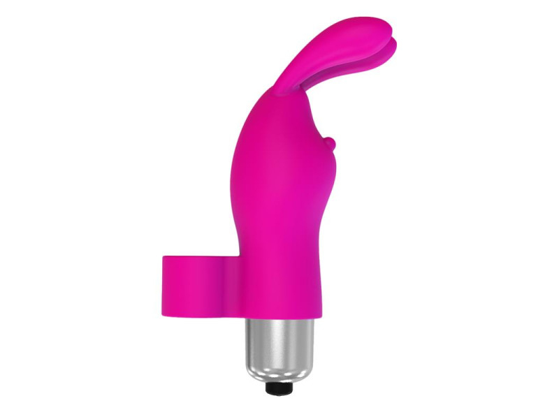 Fingyhop Bala Vibradora con Conejito Silicona Rosa