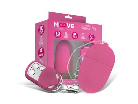 Huevo Vibrador con Control Remoto Tamano Mediano Rosa