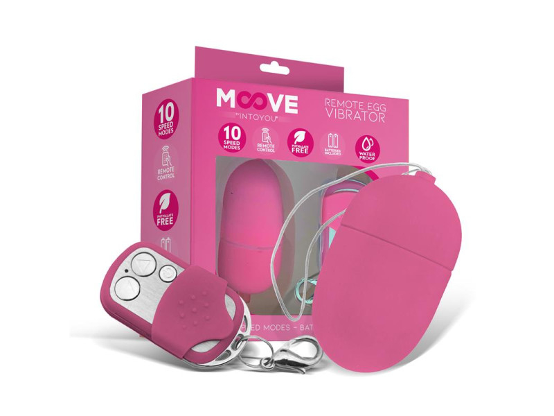 Huevo Vibrador con Control Remoto Tamano Mediano Rosa
