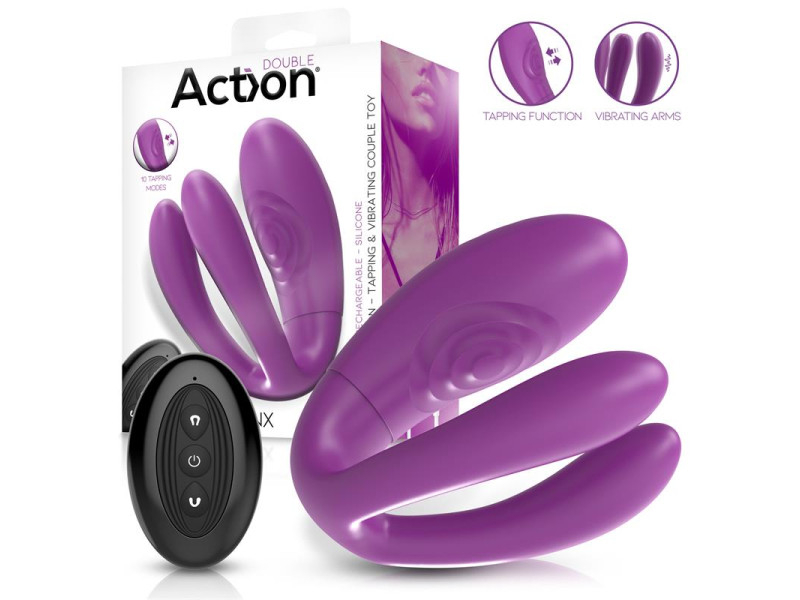 Twinx Vibrador para Parejas con Tapping Twinx Vibrador para Parejas con Tapping