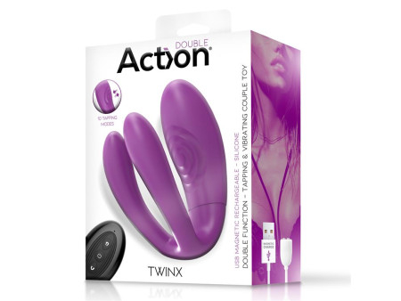 Twinx Vibrador para Parejas con Tapping Twinx Vibrador para Parejas con Tapping