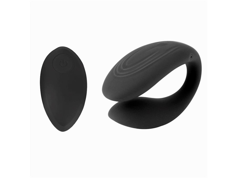 Couply Juguete para Parejas con Control Remoto USB Unibody Silicona Liquida