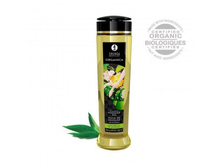 Aceite de Masaje Organico Te Verde 240 ml