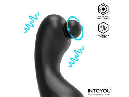 Orbyx Masajeador Prostatico con Rotacion Vibracion y Control Remoto