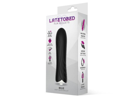 Bilie Bala Vibradora Easy Quick Silicona Negro