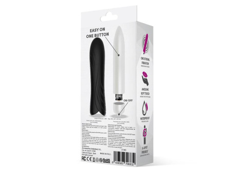 Bilie Bala Vibradora Easy Quick Silicona Negro