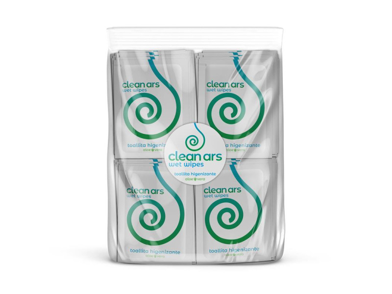 Toallitas Higienicas Monodosis con Aloe Ver 100 unidades