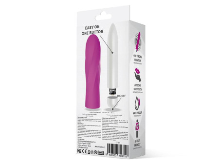 Trimy Bala Vibradora Easy Quick Silicona Rosa
