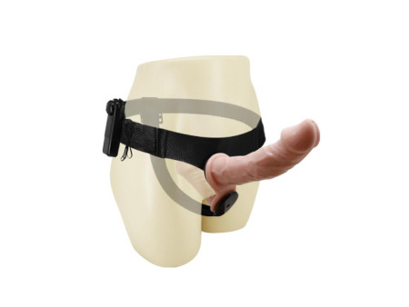 Arnes Dildo Doble con Vibracion Natural Arnes Dildo Doble con Vibracion Natural