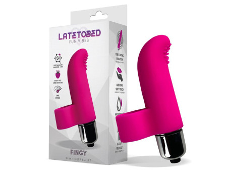 Fingy Bala Vibradora para el Dedo Silicona Rosa