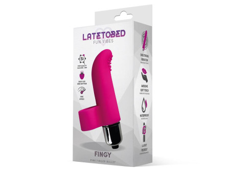 Fingy Bala Vibradora para el Dedo Silicona Rosa