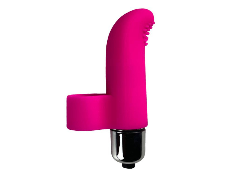 Fingy Bala Vibradora para el Dedo Silicona Rosa