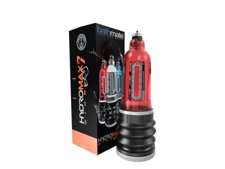 Bomba para el Pene Hydromax7 Wide Boy Rojo