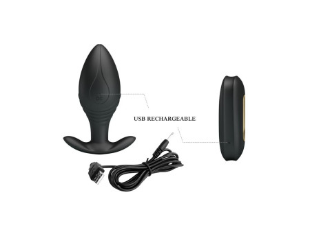 Regina Royal Plug Anal con Control Remoto USB Regina Royal Plug Anal con Control Remoto USB