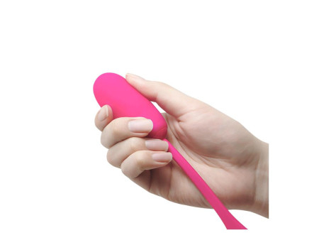 Huevo Vibrador Julius USB Silicona Rosa