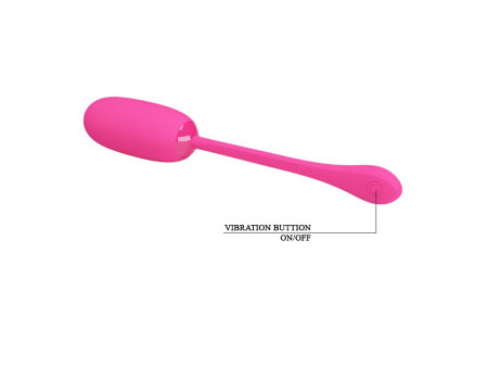 Huevo Vibrador Julius USB Silicona Rosa