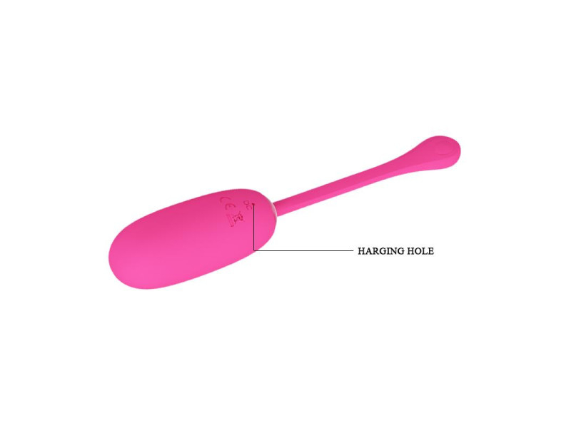 Huevo Vibrador Julius USB Silicona Rosa
