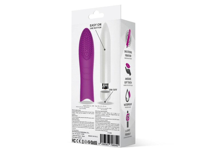 Dotys Bala Vibradora Easy Quick Silicona Purpura