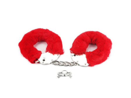 Esposas Metalicas con Pelo Rojo