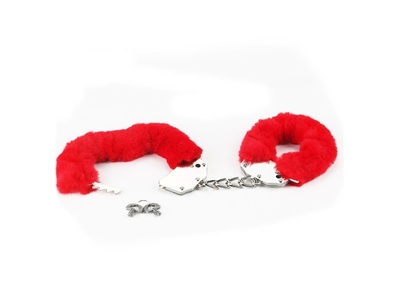 Esposas Metalicas con Pelo Rojo