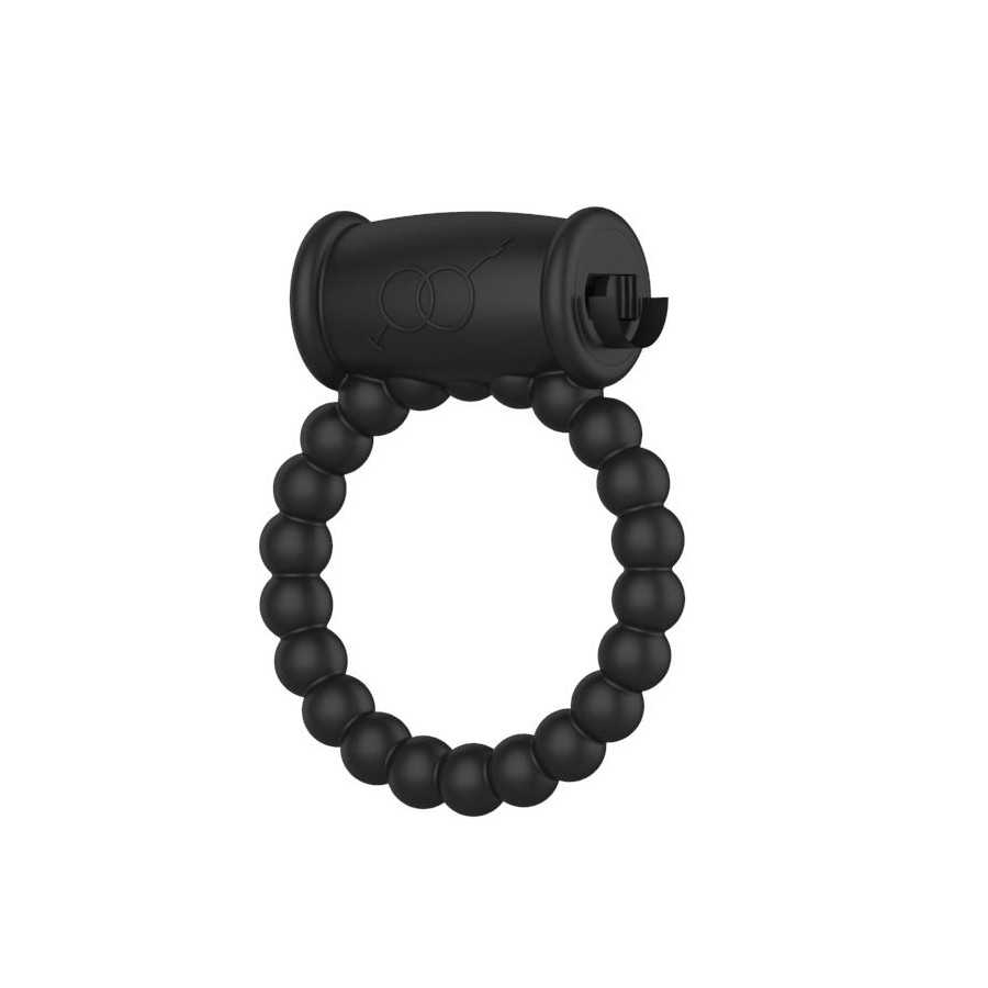 Anillo para el Pene con Vibracion Negro