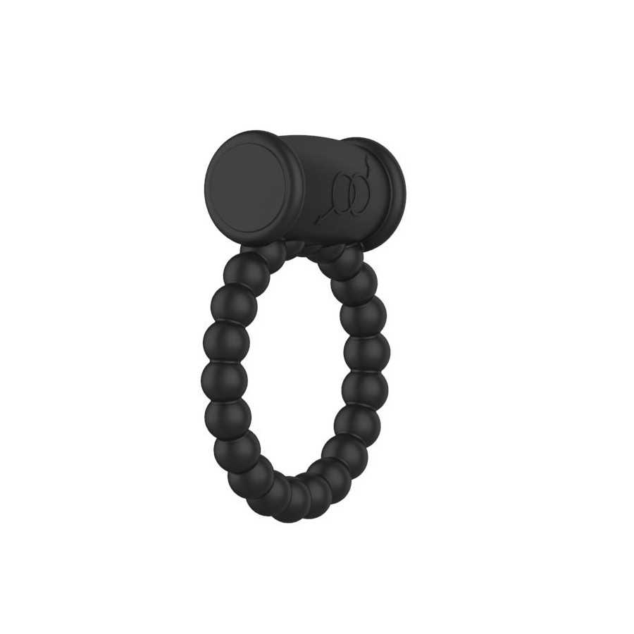 Anillo para el Pene con Vibracion Negro