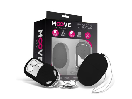 Huevo Vibrador con Control Remoto Mini Negro