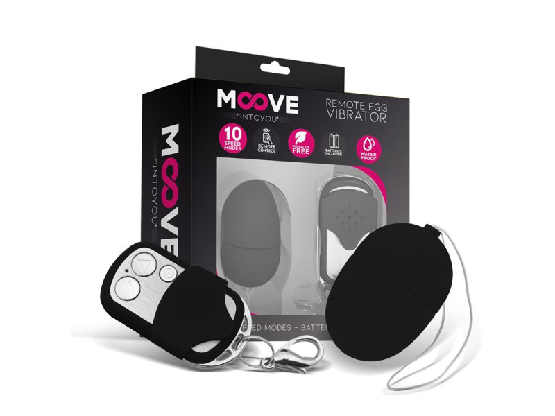 Huevo Vibrador con Control Remoto Mini Negro