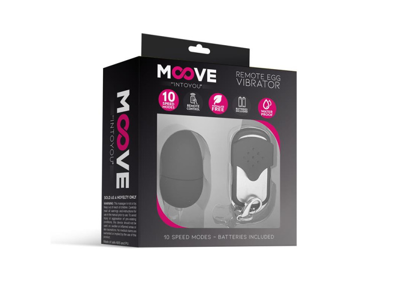 Huevo Vibrador con Control Remoto Mini Negro