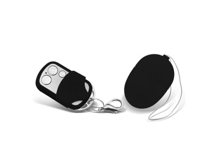 Huevo Vibrador con Control Remoto Mini Negro
