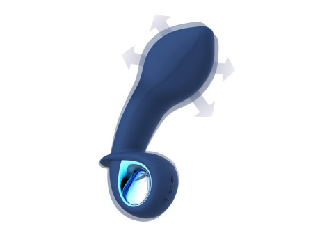 Vibrador Alpha Advanced con Funcion de Inflado y Vibracion USB Silicona