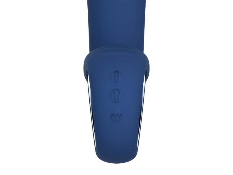 Vibrador Alpha Advanced con Funcion de Inflado y Vibracion USB Silicona
