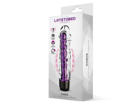 Chris Vibrador Multi Velocidad Purpura
