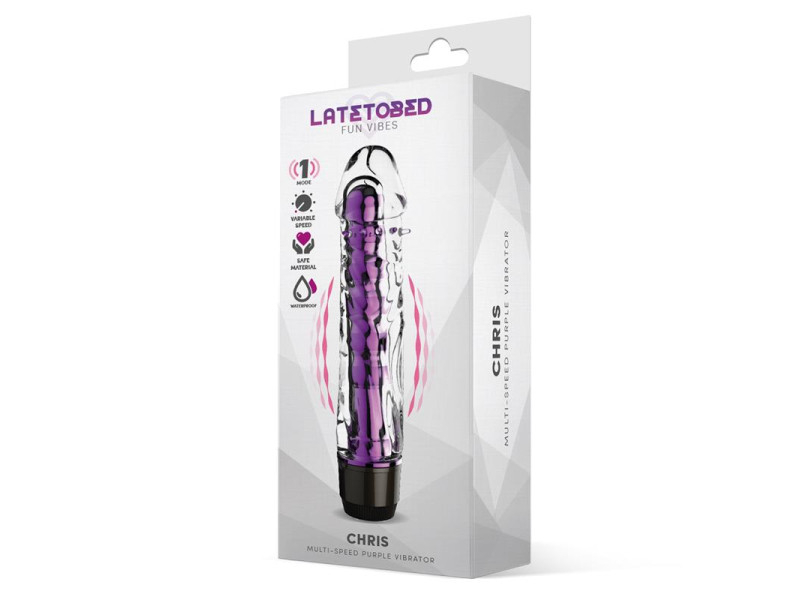 Chris Vibrador Multi Velocidad Purpura