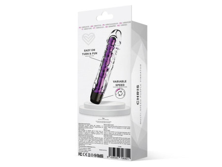 Chris Vibrador Multi Velocidad Purpura