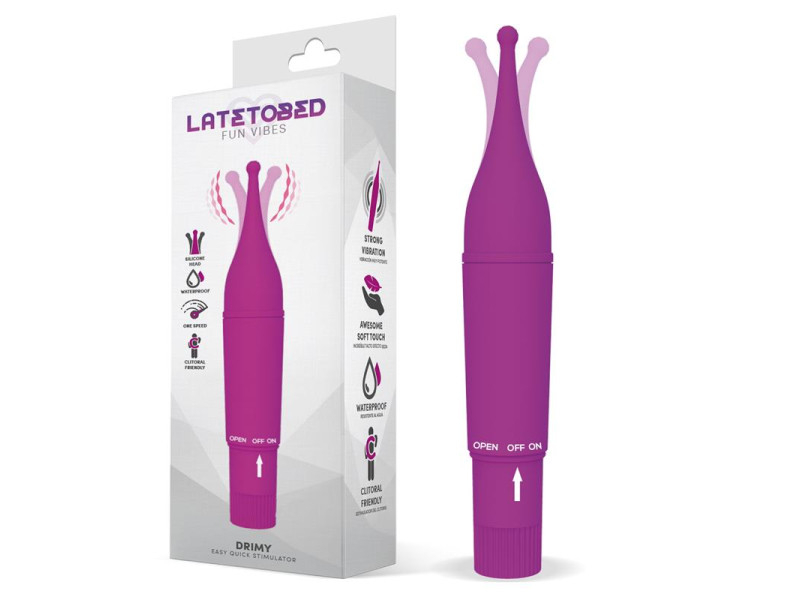 Drimy Estimulador Easy Quick Silicona Purpura Drimy Estimulador Easy Quick Silicona Purpura