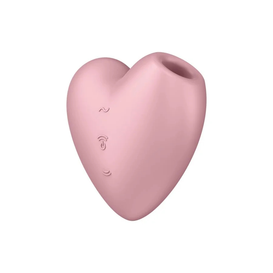 Cutie Heart Succionador de Clitoris y Vibracion Rosa