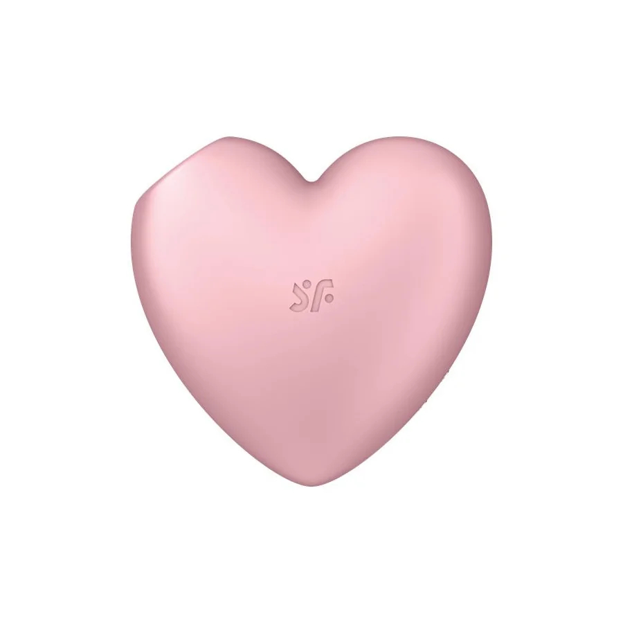 Cutie Heart Succionador de Clitoris y Vibracion Rosa