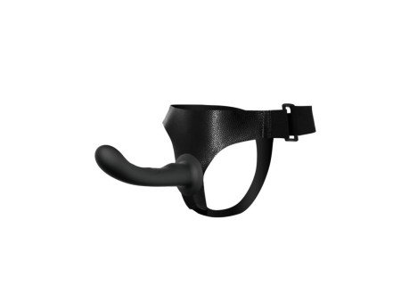 Arnes con Dildo de Silicona Negro