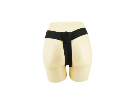 Arnes con Dildo de Silicona Negro