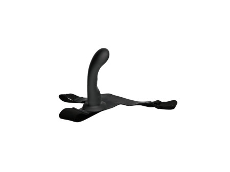 Arnes con Dildo de Silicona Negro