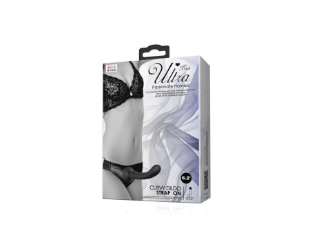 Arnes con Dildo de Silicona Negro