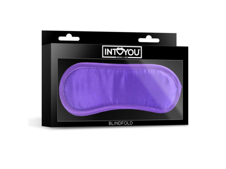Antifaz de Saten Purpura
