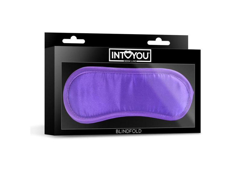 Antifaz de Saten Purpura
