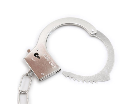 Esposas de Metal para Munecas con Pelo Rosa