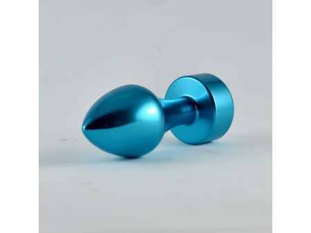 Plug Anal Azul Rosebud con Joya