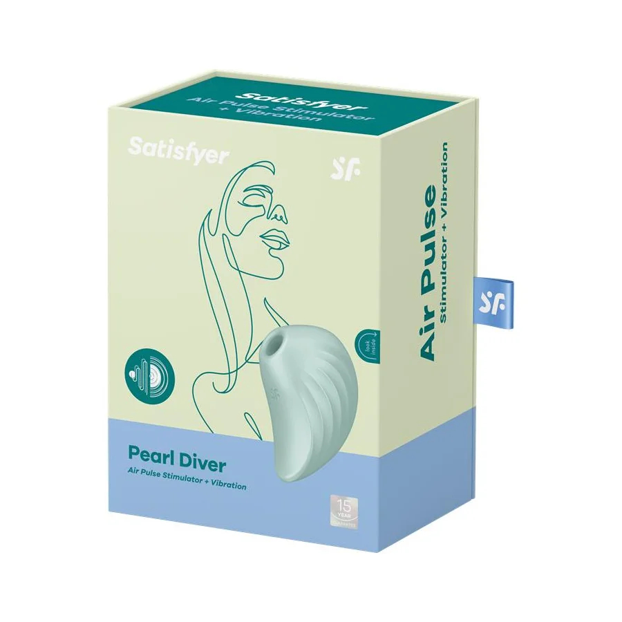 Succionador de Clitoris Pearl Driver Mint