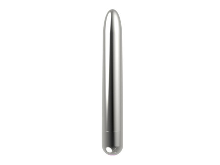 Renee Vibrador 10 Funciones 185 cm USB Plata Renee Vibrador 10 Funciones 185 cm USB Plata