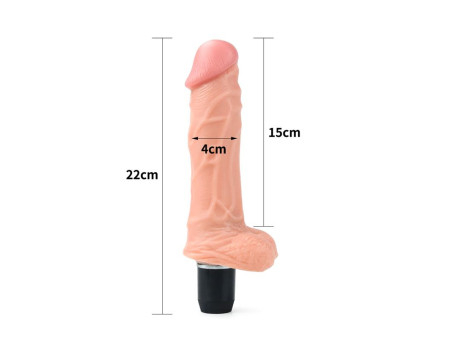 Dildo Flexi 9 con Vibracion Natural Dildo Flexi 9 con Vibracion Natural